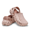 crocs Echo Clog Pink Clay 207937-6TY画像