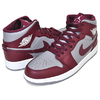 NIKE AIR JORDAN 1 MID cherrywood red/white DQ8426-615画像