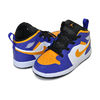 NIKE JORDAN 1 MID (TD) dark concord/taxi-white-black DQ8425-517画像