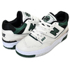 new balance BB550VTC Sea Salt Pine Green画像