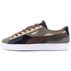 PUMA SUEDE CAMOWAVE PUMA OLIVE/CHESTNUT BROWN/SHADOW GREY 389277-01画像