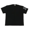 BLACK COMME des GARCONS × NIKE Oversize sleeve Message Print Tee BLACK画像