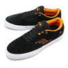 Emerica LOW VULC BLACK/WHITE/ORANGE画像