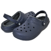 crocs CLASSIC LINED CLOG NAVY/CHARCOAL 203591-459画像