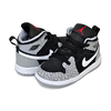 NIKE JORDAN 1 MID SE(TD) black/university red-white DM6217-016画像