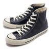 CONVERSE ALL STAR (R) OLIVE GREEN LEATHER HI DEEP SEA 31308270画像