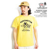 The Endless Summer TES RUNNING BUHI FLOCKY T-SHIRT -YELLOW- FH-23574311画像