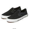 RADIALL POSSE - SLIP ON SNEAKER BLACK RAD-PSD008画像