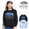 CUTRATE CUTRATE GRADATION LOGO CREW NECK SWEAT CR-23SS008画像