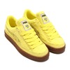 PUMA SUEDE SPONGEBOB JR LUSENT YELLOW/CITRONEL 392113-01画像