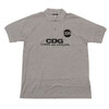 CDG COMME des GARCONS POLO SHIRT GRAY画像