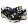 new balance M2002RDJ BLACK / CONCRETE / SILVER METALLIC画像