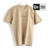 NEW ERA 半袖 コットン Tシャツ Script Logo スクリプトロゴ ブラウン レギュラーフィット 13516783画像