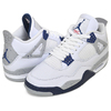 NIKE AIR JORDAN 4 RETRO white/midnight navy DH6927-140画像