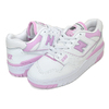 new balance BBW550BD WHITE BUBBLEGUM PINK画像