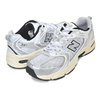 new balance MR530TA WHITE SILVER BLACK画像