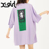 X-girl WORDS FACE S/S BIG TEE DRESS X-girl 105232041008画像