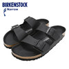 BIRKENSTOCK ARIZONA BLACK / BIRKO-FLOR (NARROW WIDTH) 1019069画像