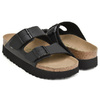 BIRKENSTOCK ARIZONA PLATFORM VEGAN BLACK / BIRKO-FLOR 1018520画像