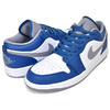 NIKE AIR JORDAN 1 LOW true blue/cement grey-white 553558-412画像