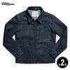 DELUXEWARE 81B 30s DENIM ZIP JACKET画像