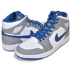 NIKE AIR JORDAN 1 MID cement grey/white-true blue DQ8426-014画像