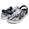 crocs OFF COURT MARBLED CLOG BLACK/WHITE 208601-066画像