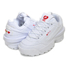 FILA DISRUPTOR II EXP HEART WHITE/RED WFW23040-155画像