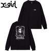 X-girl PINSTRIPE FACE L/S TEE 105233011016画像