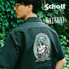 Schott BADWAY TC WORK SHIRT B.W EMB 7823223001画像