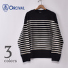 Orcival PANEL BORDER L/S PULLOVER MEN OR-C0283PNB画像