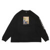 APPLEBUM Sh*t's Real Big L/S T-shirt BLACK画像