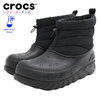 crocs DUET MAX II BOOT Black 208773-001画像