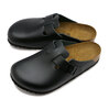 BIRKENSTOCK Boston NL Black REGULAR 0060191画像