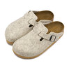 BIRKENSTOCK Boston WO Eggshell NARROW 1023143画像