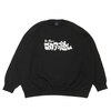 APPLEBUM ごっつアップルバム Crew Sweat BLACK画像