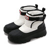 HUNTER INTREPID SHORT BUCKLE SNOW BOOT white/black WFS2000NYR-WHB画像