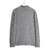 ATON WOOL MOULINE MOCKNECK SWEATER KRAGSW0913画像