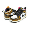 NIKE JORDAN 1 MID SE (TD) black/taxi-white-sail DQ8420-071画像