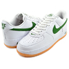 NIKE AIR FORCE 1 LOW RETRO QS white/forest green-gum yellow FD7039-101画像