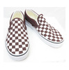 VANS CLASSIC SLIP-ON COLOR THEORY CHECKERBOARD BITTER CHOCOLATE VN000BVZ7YO画像