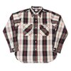 WAREHOUSE Lot 3104 FLANNEL SHIRTS B柄 ONE WASH画像