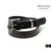 MARTIN FAIZEY 1.25inch BRIDLE LEATHER QUICK RELEASE BELT画像