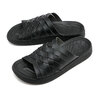 MALIBU SANDALS ZUMA BLACK/BLACK VEGAN LEATHER MS020001画像