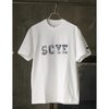 Scye Logo-Flocked T-Shirt 5724-21701画像