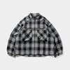 TIGHTBOOTH PLAID FLANNEL SWING TOP画像