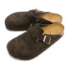 BIRKENSTOCK BOSTON BS VL MOCCA | SUEDE-LEATHER | BETTER REGULAR 60901画像