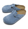 BIRKENSTOCK BOSTON BS VL ELEMENTAL-BLUE | SUEDE-LEATHER | BETTER REGULAR 1026769画像