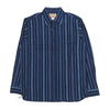 SUGAR CANE NATIVE AMERICAN INDIGO STRIPE L/S WORK SHIRT SC29245画像