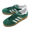 adidas GAZELLE INDOOR COLLEGE GREEN/FOOTWEAR WHITE/GUM JI2062画像